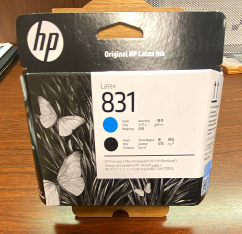 831 genuine latex printhead - hp,