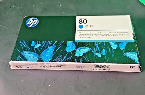 New genuine 80 cyan - new,